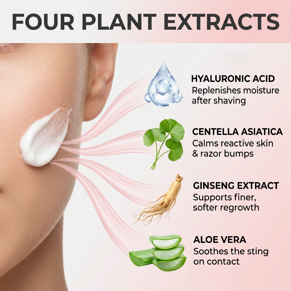 Silky Skin Hair Removal Mousse