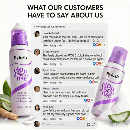 Silky Skin Hair Removal Mousse